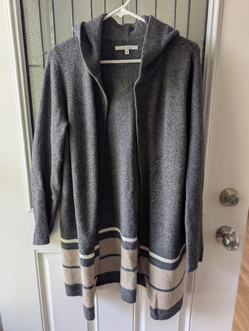 Alfred Sung Open-Front Sweater Cardigan